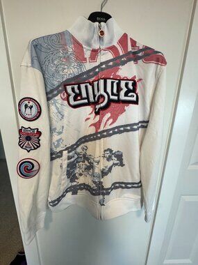 Enyce Graphic Full-Zip Track Jacket – Men's Medium